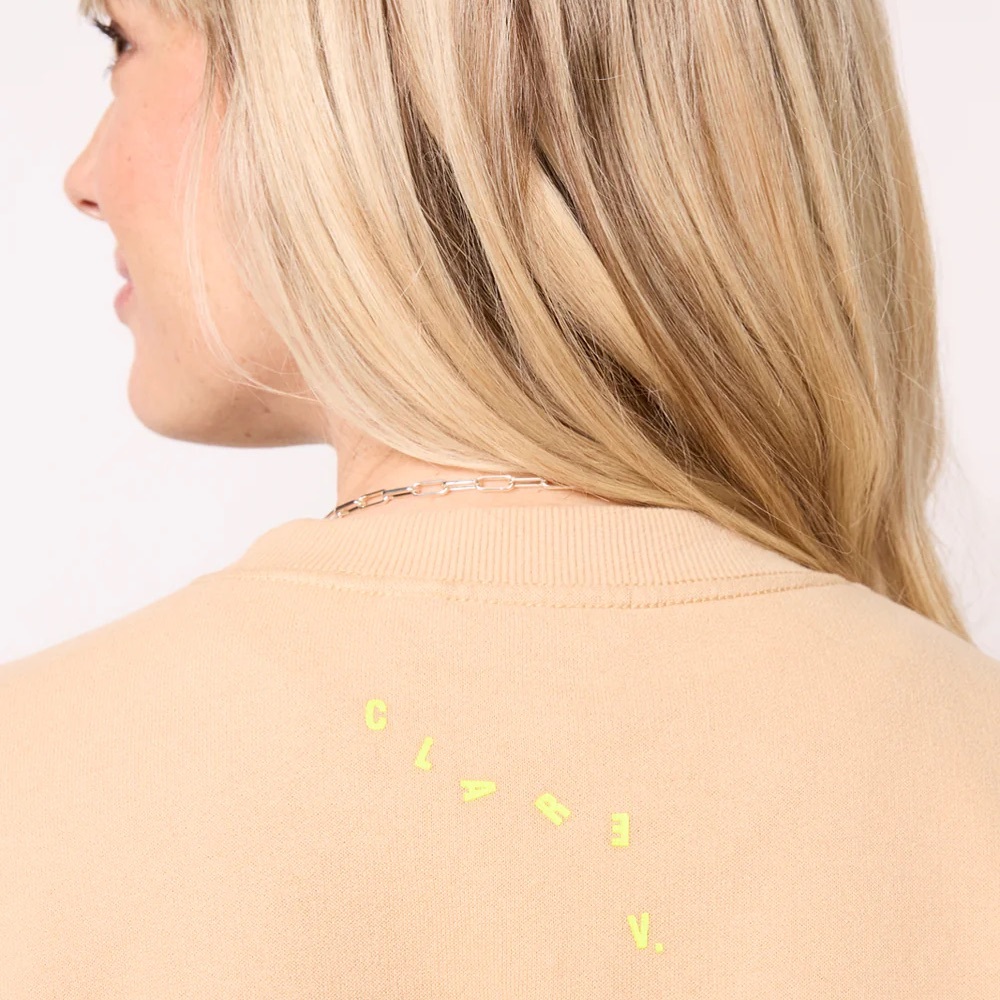 Clare V. NWT Sweatshirt 'CIAO' Print - Picture 4 of 5
